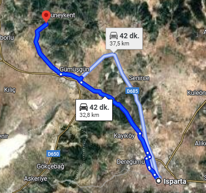 ISPARTA GÖNEN GÜNEYKENT MAH. 595M²  BAHÇE SATILIKTIR - ISPARTA GÖNEN fotoğraf 4